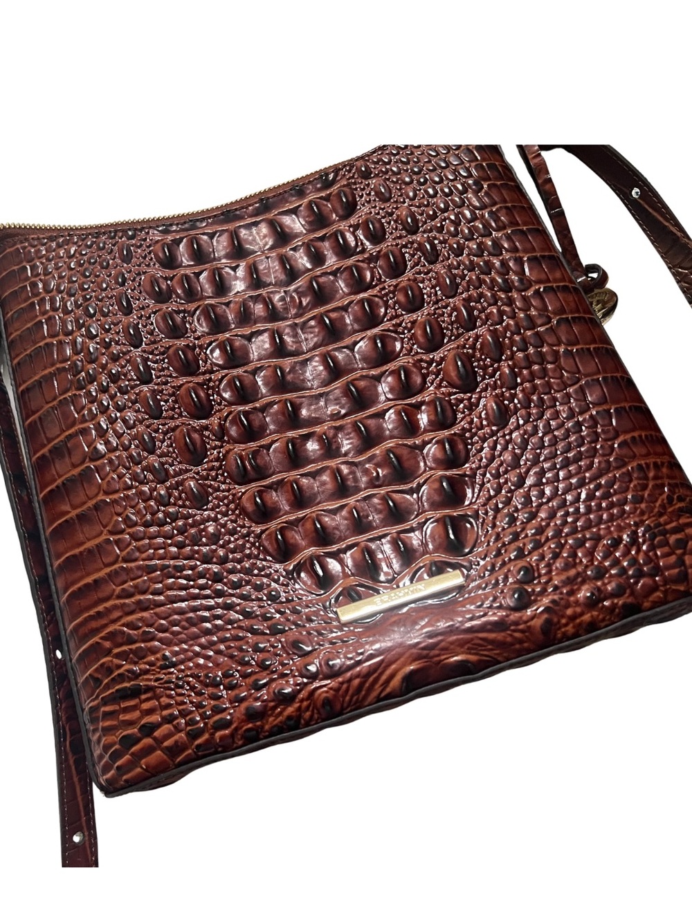 Brown Brahmin Leather Crossbody Bag